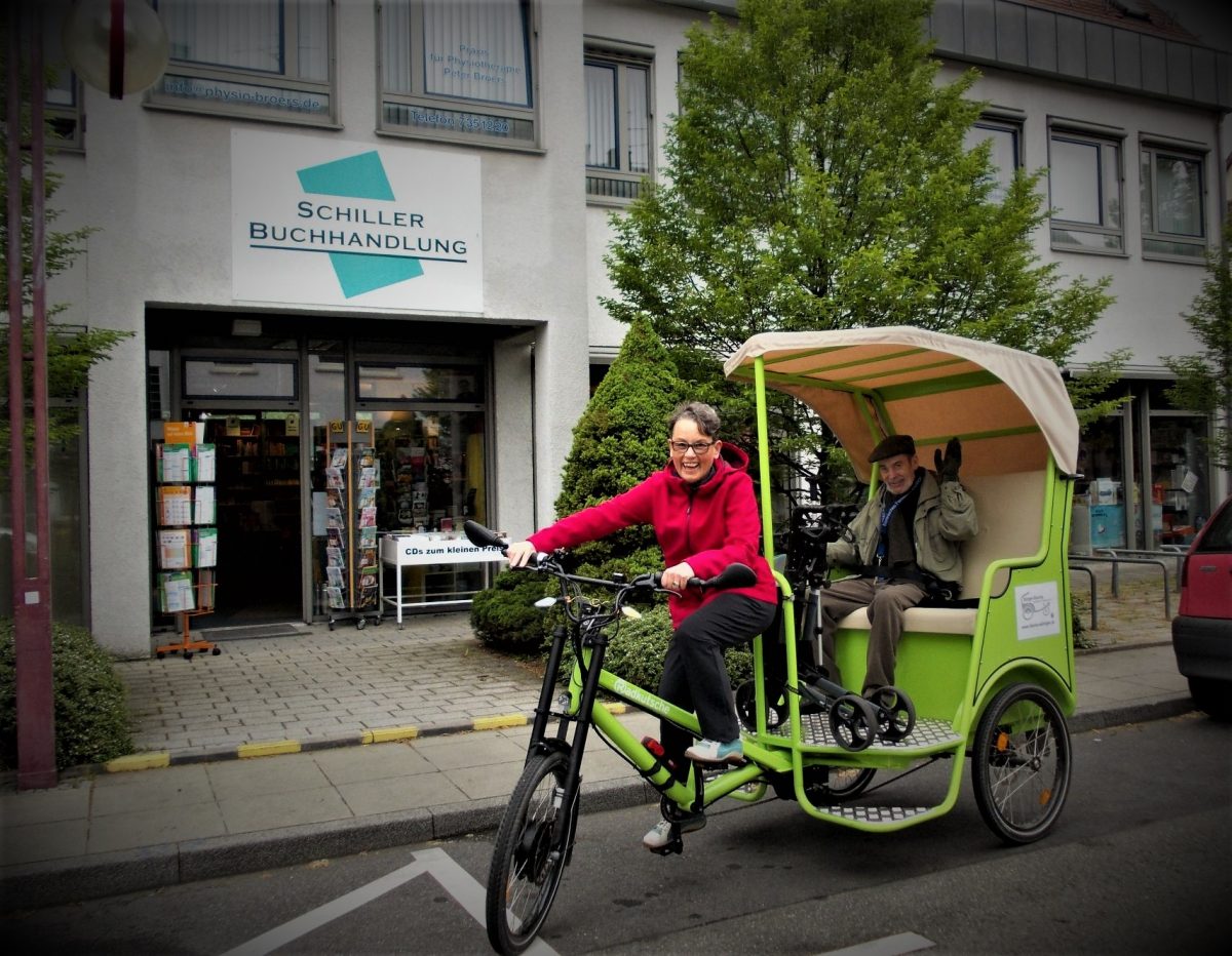 Reallabor für nachhaltige Mobilitätskultur - Die Bürger-Rikscha