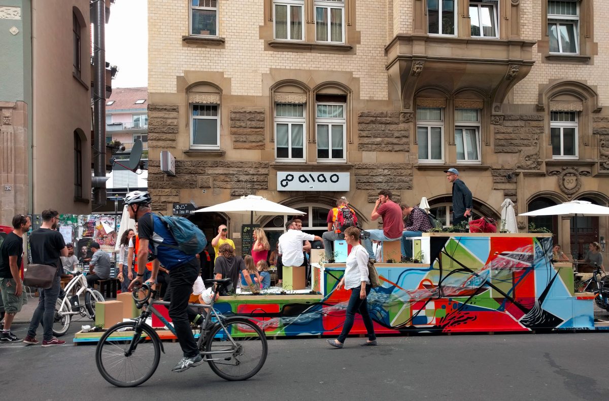 Reallabor für nachhaltige Mobilitätskultur - Parklets für Stuttgart